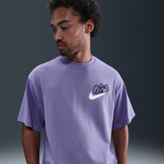 Nike Solo Swoosh-T-shirt til mænd - lilla - M