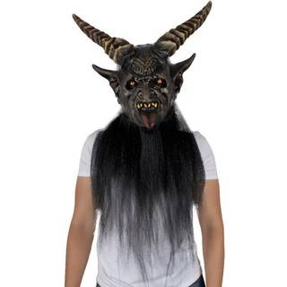 Anthromorph Krampus Maske
