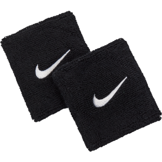 Nike Swoosh Classic-svedbånd (2-pak) - sort - EINHEITSGRÖSSE