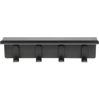 A-Hallway Shelf Entrehylde fra Zone Denmark - Black farve - Pulverlakeret stål