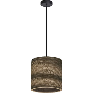 LEDVANCE Hængelampe Cylinder, dæmpbar, Brun/rust, Stue/spisestue, Papir/lunopal/lunolit