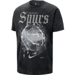 San Antonio Spurs Courtside "Halloween" Nike NBA Max90-T-shirt til mænd - sort