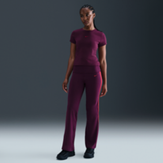 Nike -bukser med høj talje til kvinder - rød - L (EU 44-46)