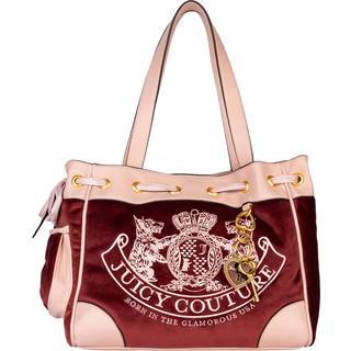 Juicy Couture Daydreamer L Shopper taske mørkerød