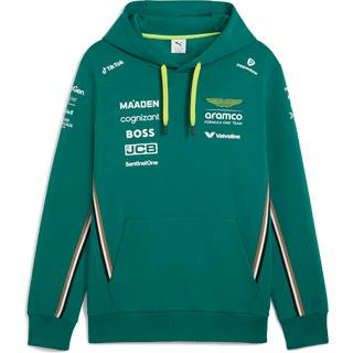 PUMA x ASTON MARTIN ARAMCO F1Â® Replica Hoodie Men, Motorsport, Green Lux, M