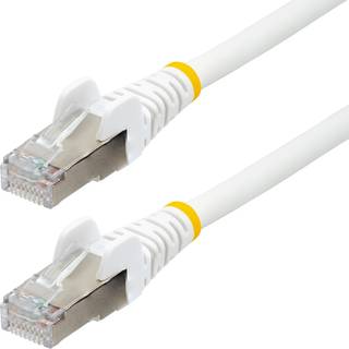 StarTech.com NLWH-750-CAT6A-PATCH netværkskabel Hvid 7,5 m S/FTP (S-STP)