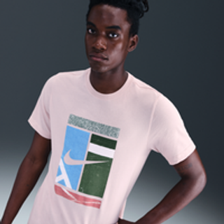 NikeCourt Dri-FIT T-shirt til mænd - Pink - L