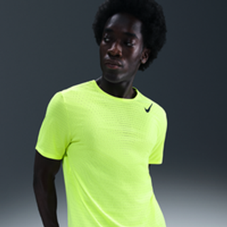 Nike Dri-FIT  ADV Aeroswift SS Tee Str. L Gul Herre