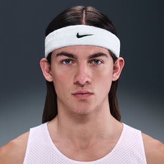 Varmt Nike Swoosh Classic-pandebånd - hvid - EINHEITSGRÖSSE