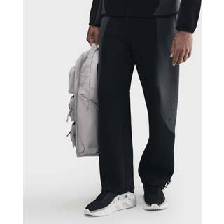 Nike Tech-fleecebukser med farveblok og åben kant til mænd - sort - M