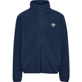 Hummel Kid's Hmljr Fleece Zip Jacket Bee Dress Blues, 128