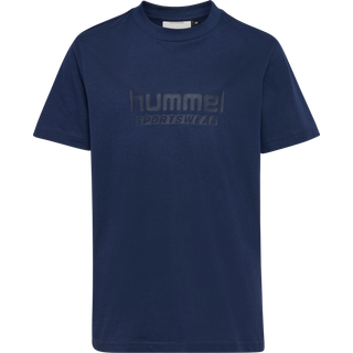 Hummel Hmljr Base T-Shirt Short Sleeve Dress Blues, 134/140