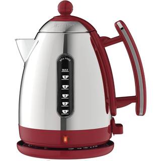 Dualit Jug elkedel 1,5 liter, rød/rustfrit stål