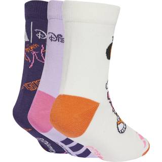 adidas Disney Minnie Mouse sokker til børn - Off White / Aurora Plum / Powder Plum - 37-39