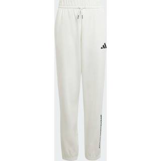 adidas Slogan Fleece bukser - Off White - 176