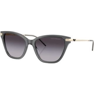 Emporio Armani Kvinde EA4251 62628G Solbriller Acetat Grå Grå Cat Eye Normal Skygge
