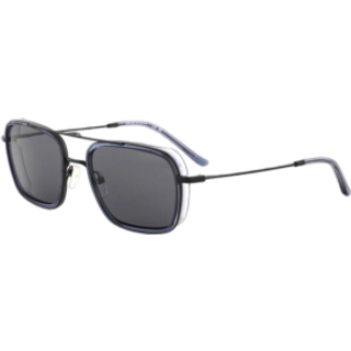 Emporio Armani Mand EA2162 300180 Solbriller Metal Sort Blå Firkantet Normal