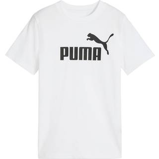PUMA ESS No. 1 Logo Tee Youth, Shop, White, 9-10Y
