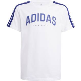 adidas adidas White Collegiate Graphic Print Kids T-Shirt