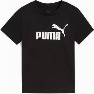 PUMA ESS No. 1 Logo Tee Kids, Clothing, Black, 5-6Y