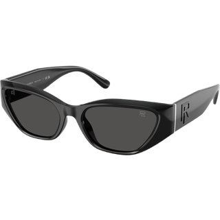 Ralph Lauren Kvinde RL8231U 500187 Solbriller Injiceret Sort Grå Firkantet Normal