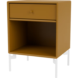 Montana DREAM sengebord med ben - 142 Amber (8-12 ugers Levering) - Snow