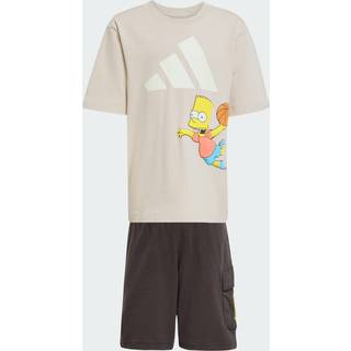The Simpsons T-shirtsæt til børn - Wonder Beige - 128