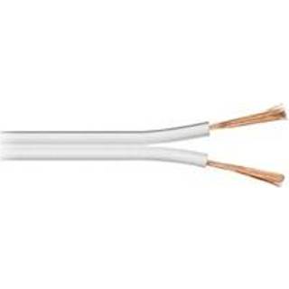 Højttalerkabel 4 mm² Hvid - 50 m