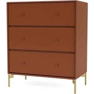 Montana CARRY kommode med ben - 146 Hazelhut (8-12 ugers Levering) - Messing