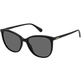Polaroid Kvinde PLD 4138/S 807/M9 Solbriller Plast Sort Grå Cat Eye Polariseret