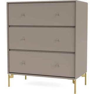 Montana CARRY kommode med ben - 141 Truffle (Quickship) - Messing