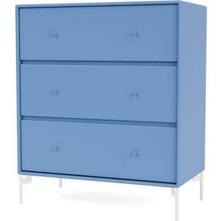 Montana CARRY kommode med ben - 154 Azure (8-12 ugers Levering) - Snow