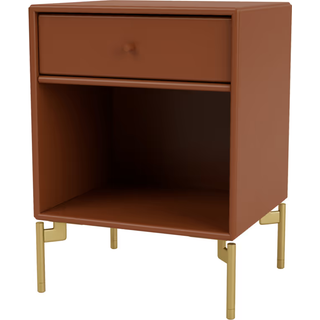 Montana DREAM sengebord med ben - 146 Hazelhut (8-12 ugers Levering) - Messing