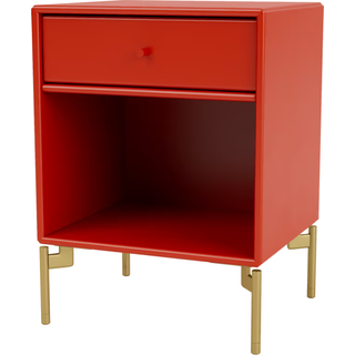 Montana DREAM sengebord med ben - 145 Rosehip (8-12 ugers Levering) - Messing