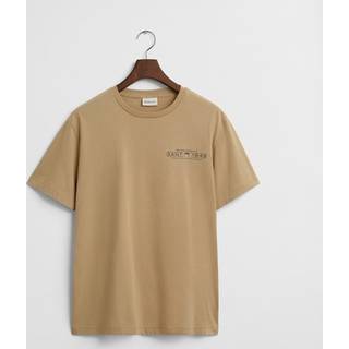 Printed Graphic T-shirt, Oak Beige, XXL