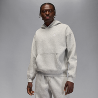 Oversized Jordan Brooklyn Fleece-hættetrøje til mænd - grå - XL