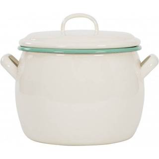 Kockums jernverk Gryde 4 liter, creme