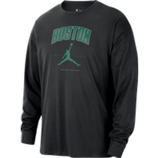 Langærmet Boston Celtics Essential Jordan NBA-T-shirt til mænd - sort - XXL