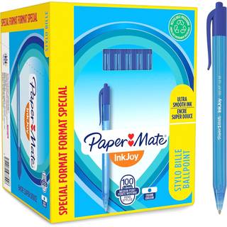 Paper Mate InkJoy 100 Kuglepen | Blå | Valuepack