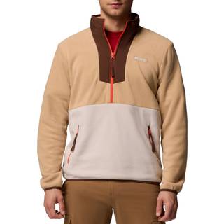 Columbia Sequoia Grove Half Zip Fleece Fleecesweatere Herrer størrelse L farve beige