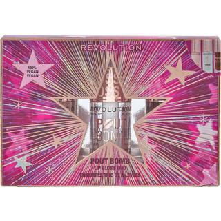 Revolution Pout Bomb Plumping Lip Gloss Trio Gift Set