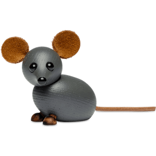 Spring Copenhagen Figur husmusen grå H4,5 cm