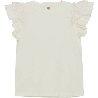 EnFant T-shirt Egret 116 cm  Hvid  116 cm  kvinde