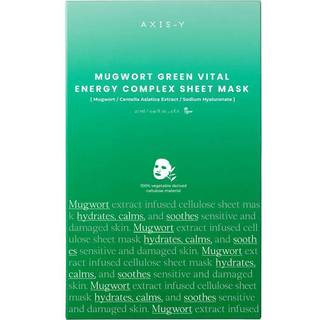 AXIS-Y Mugwort Green Vital Energy Complex Sheet Mask 5pcs