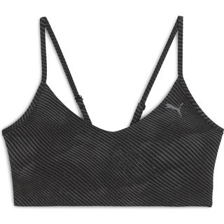 PUMA CLOUDSPUN Training Bra Women, Clothing, Black/Aop, XXL