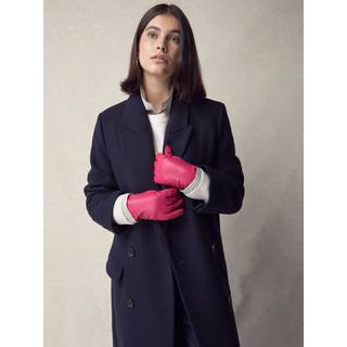 Next Hot Pink Leather Gloves