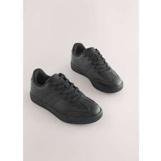 Next Black Leather Lace Up School Shoe