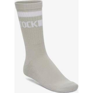BIRKENSTOCK® Tennis Cotton Crew Sock Light Gray/White Cotton/polyamide/elasthane