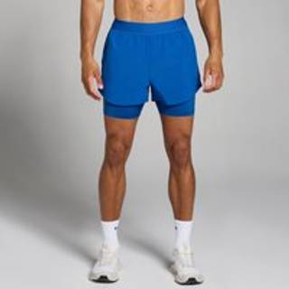 MP Tempo 2 In 1 Shorts til mænd – True Blue - XXXL - Blå
