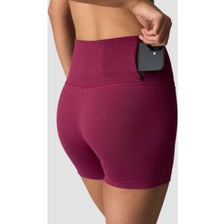 Define Seamless Pocket Shorts Wmn Magenta Rose